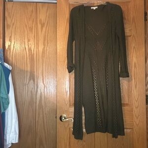 It's Our Time Sage Knit Cardigan